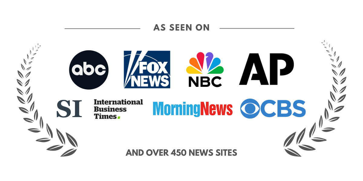 As seen on over 450 news sites